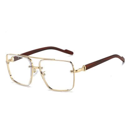 Occhiali da sole con astine in legno