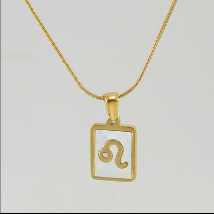 Collana costellazione acciaio