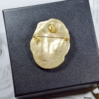 Spilla Oro Opaco