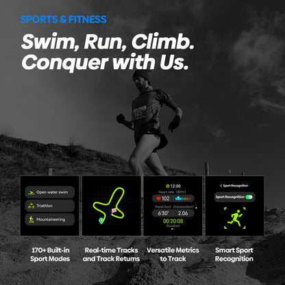 Smartwatch con GPS e altimetro