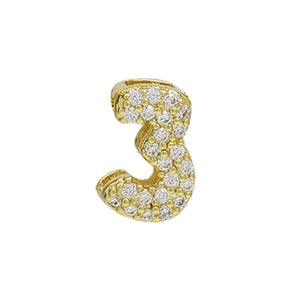 Ciondolo zircone ottone