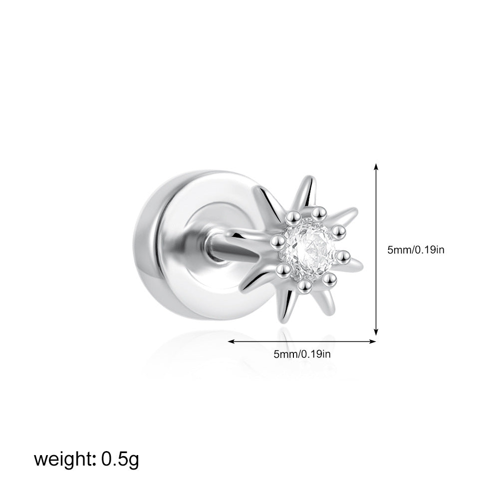 Orecchini zircone mini
