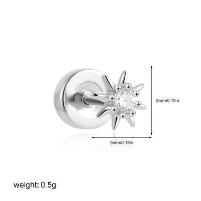 Orecchini zircone mini