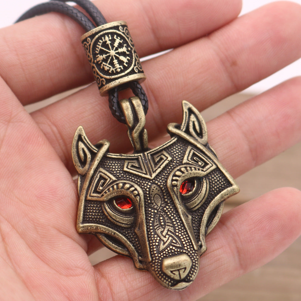Collana rune vichinghe nodo triangolare