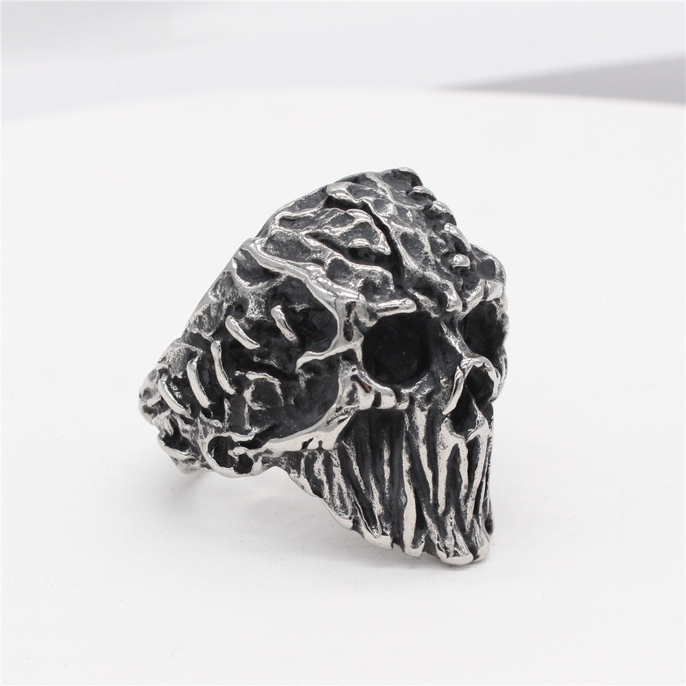Anello teschio mummia
