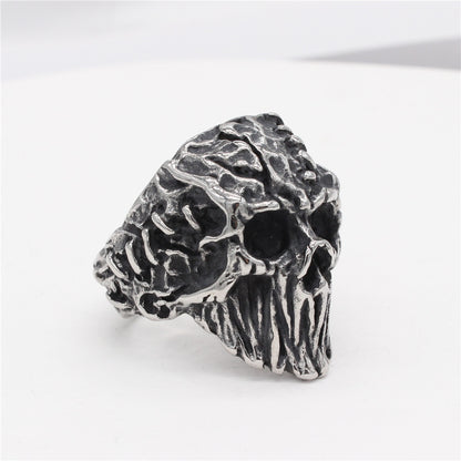 Anello teschio mummia