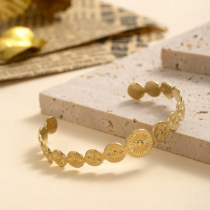 Anello oro e titanio 14K