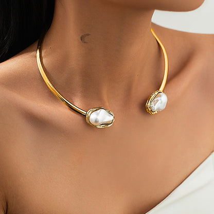 Collana Perla Barocca Retro