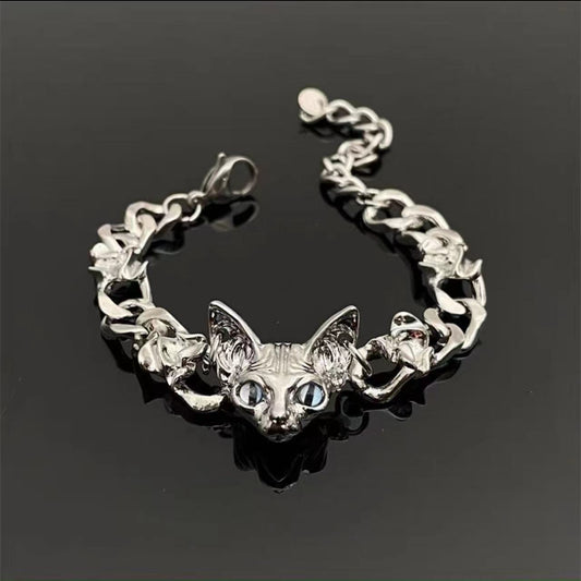 Bracciale gatto scuro