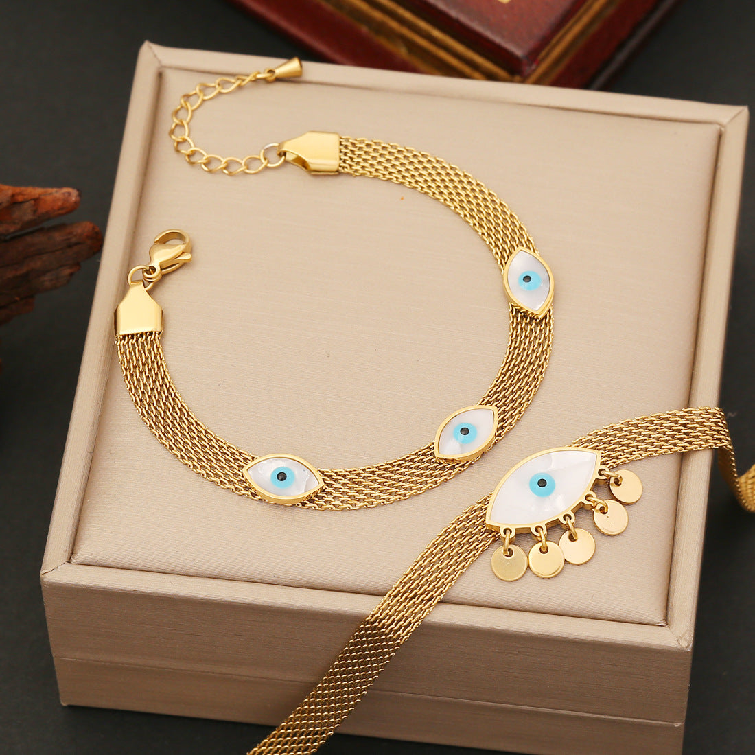 Collana Decolletté Mesh