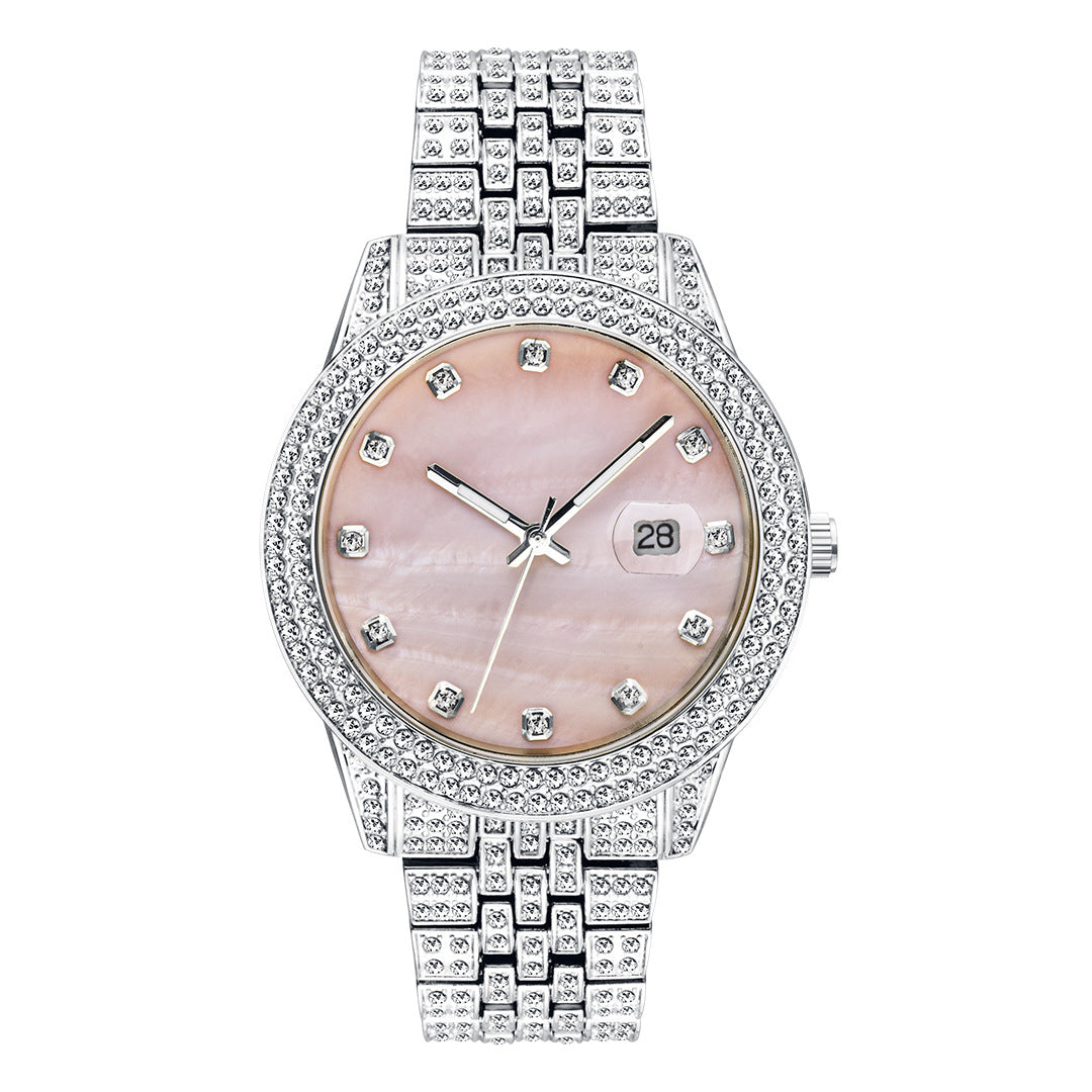 Orologio con cristalli luminescenti