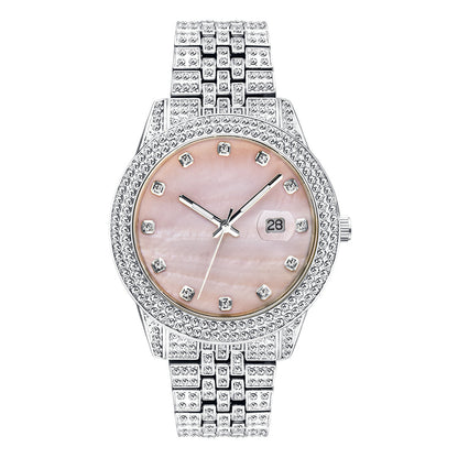 Orologio con cristalli luminescenti