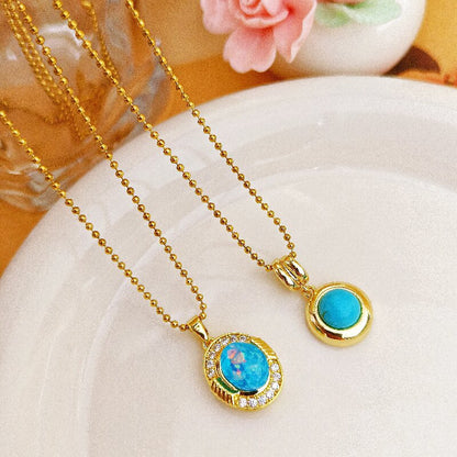 Collana da collo corto oro placcato