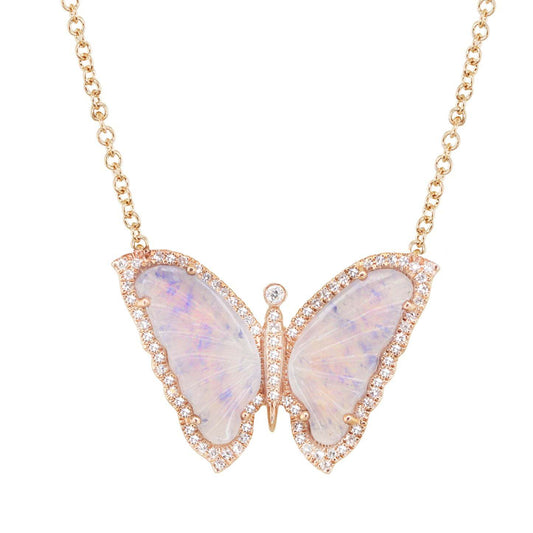 Collana Farfalla Zircone Acrilica