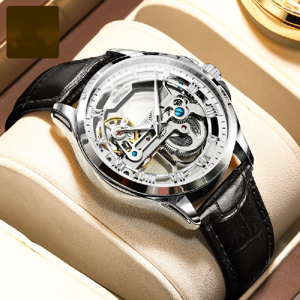 Orologio meccanico impermeabile luminescente
