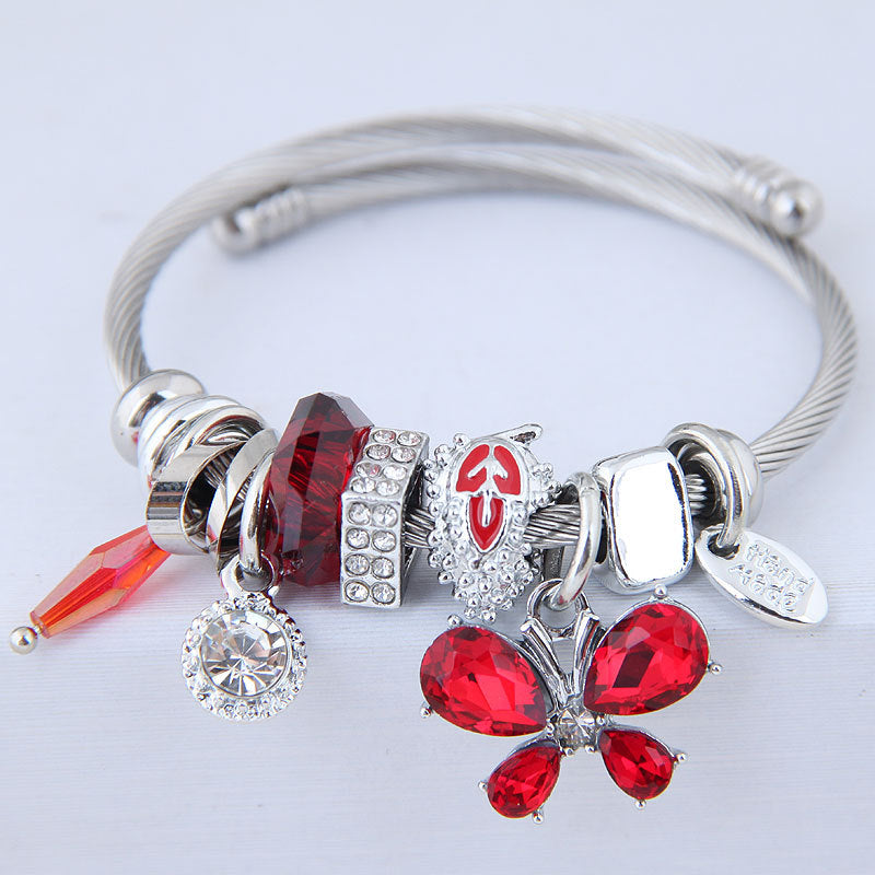 Bracciale Farfalla e Nappa