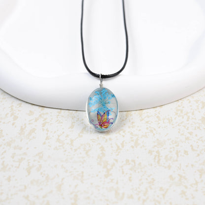 Collana Farfalla e Fiore