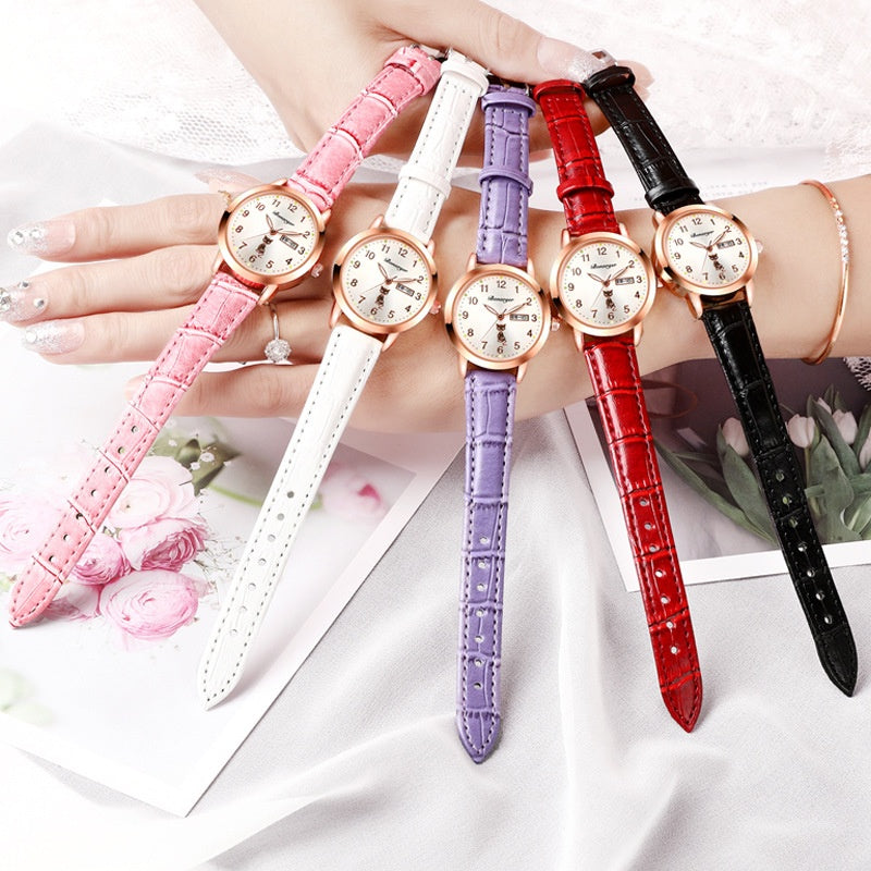 Orologio donna impermeabile Luminoso Semplice