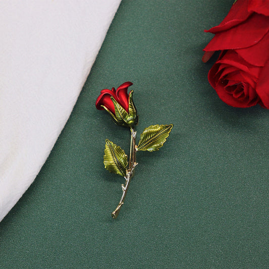 Spilla rose tridimensionali