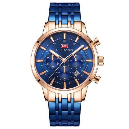 Orologio quarzo quadrante grande impermeabile