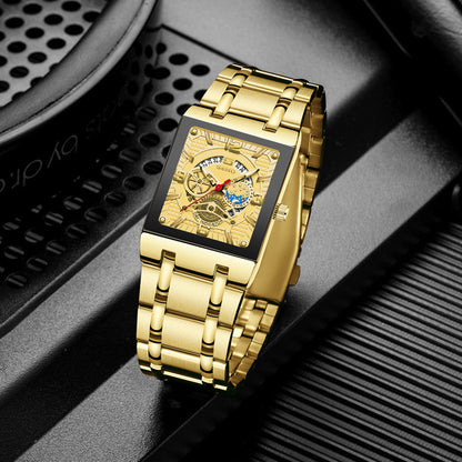 Orologio impermeabile quarzo luminescente