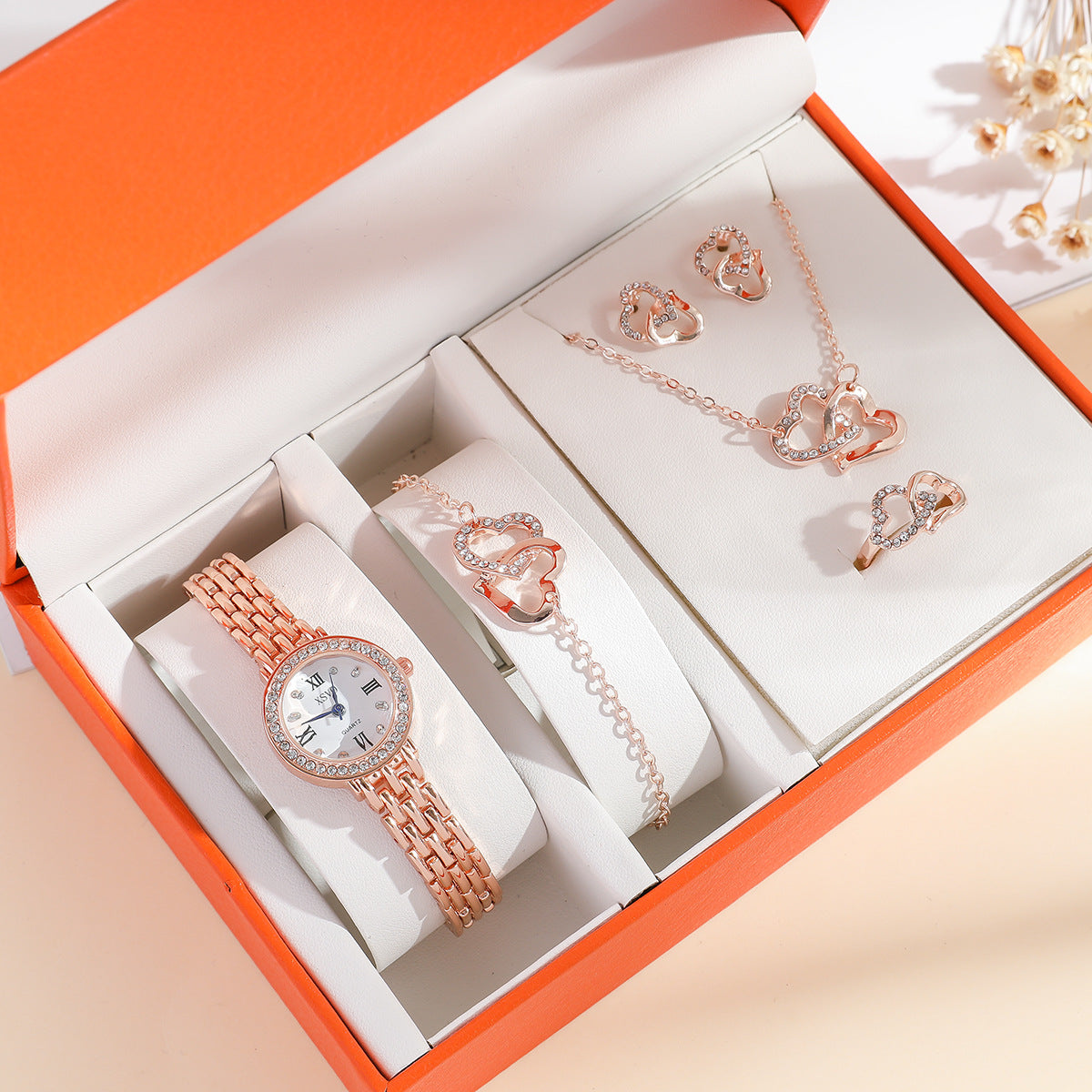 Orologio con strass Sofisticato