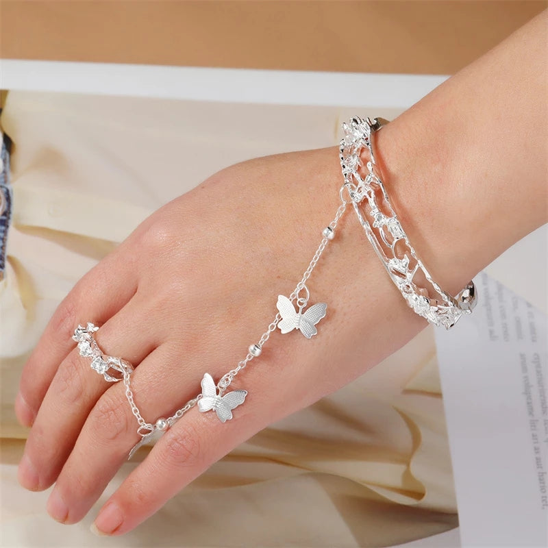 Bracciale farfalla traforato classico