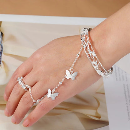 Bracciale farfalla traforato classico