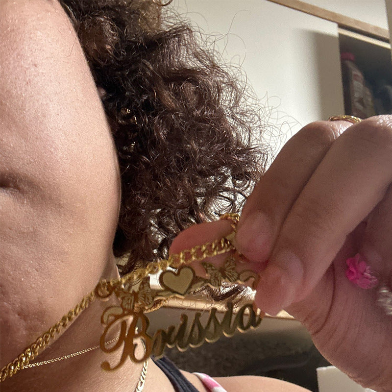 Collana Farfalla personalizzabile