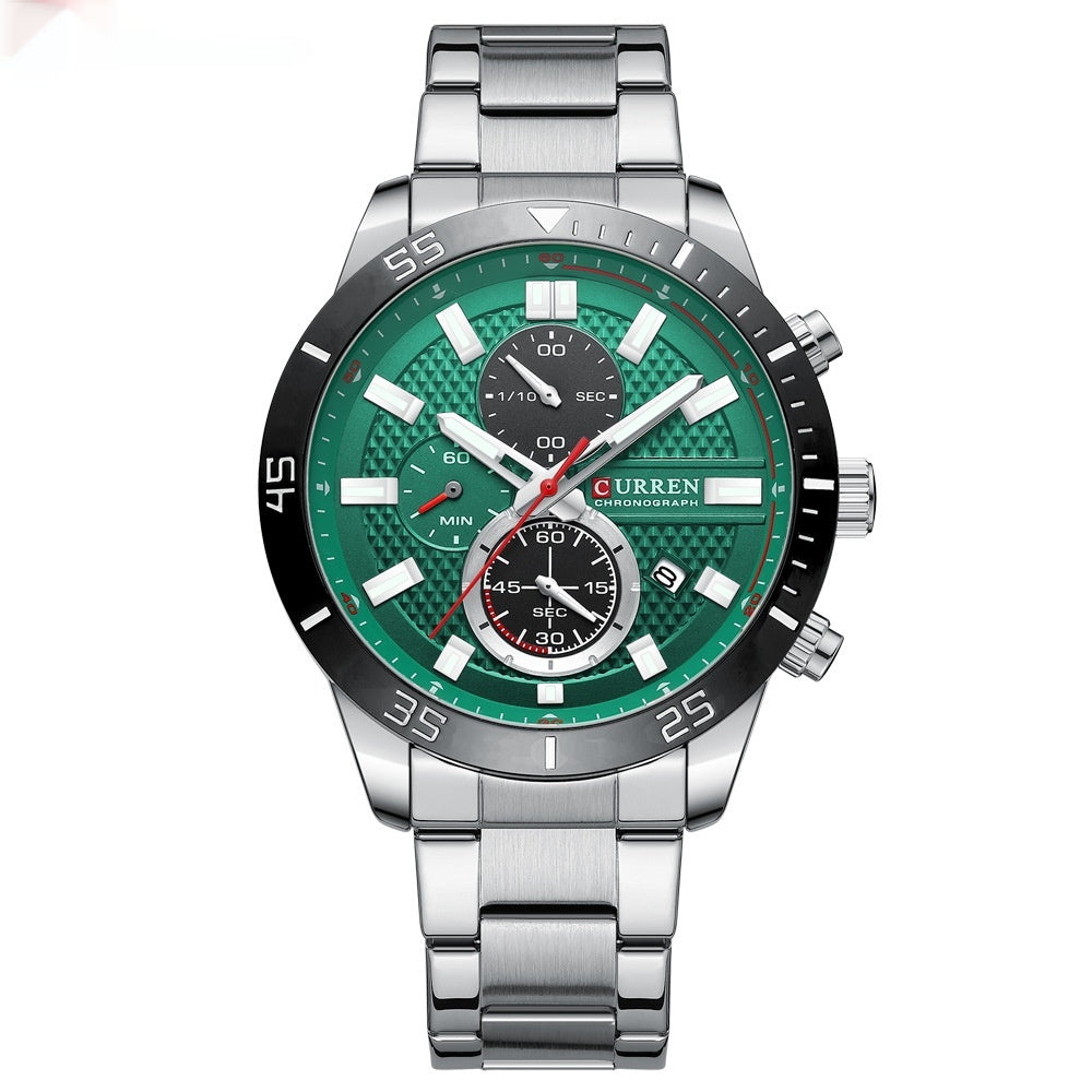 Orologio uomo multifunzione impermeabile