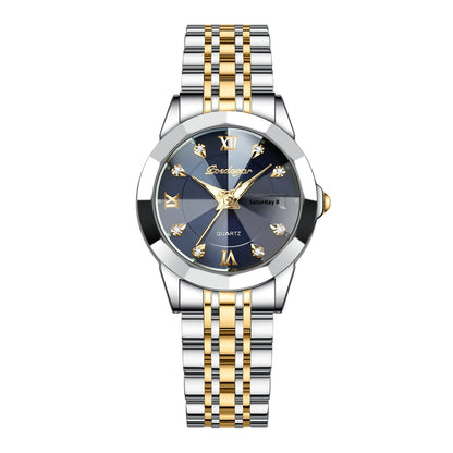 Orologio donna calendario doppio luminoso