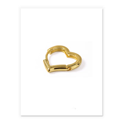 Orecchini ottone effetto oro