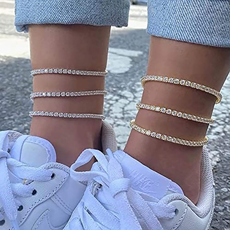 Cavigliera strass da spiaggia