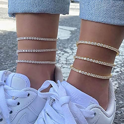 Cavigliera strass da spiaggia