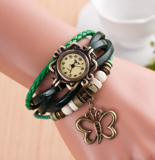 Bracciale farfalla traforata