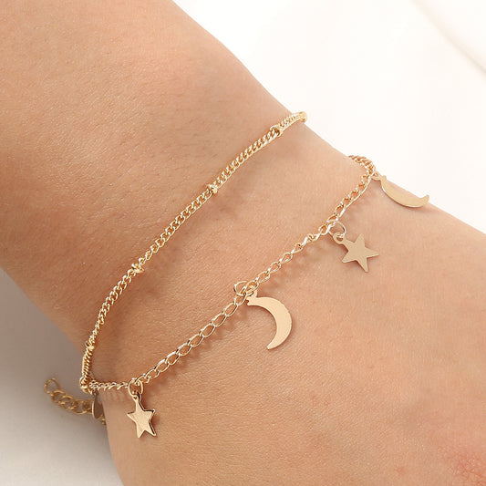 Cavigliera stelle luna