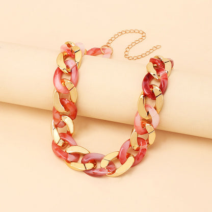 Collana in resina