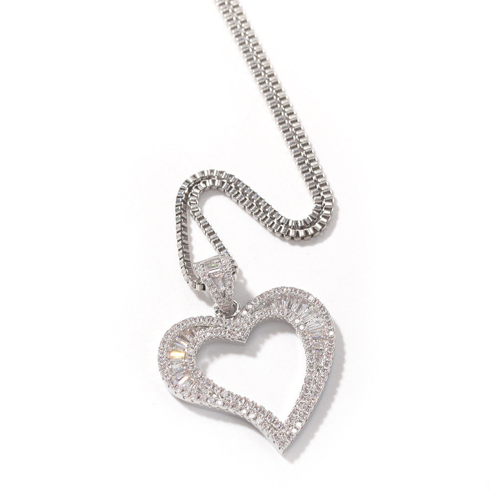Collana cuore hip hop