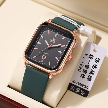 Orologio silicone quadrato coppia