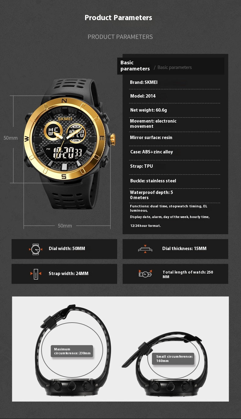 Orologio sportivo impermeabile