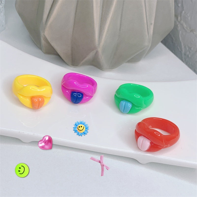 Anello resina da donna