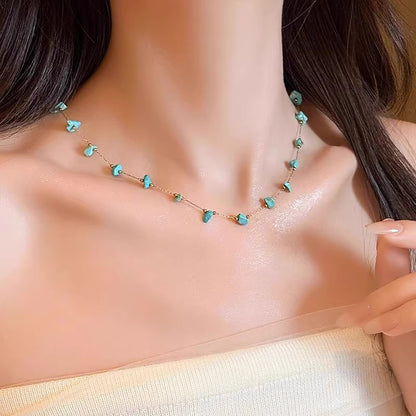 Collana turchese naturale
