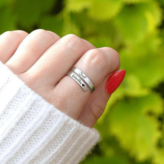Anello love nero