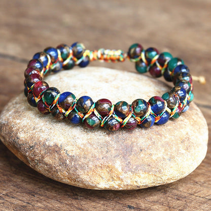 Bracciale Intrecciato Regolabile