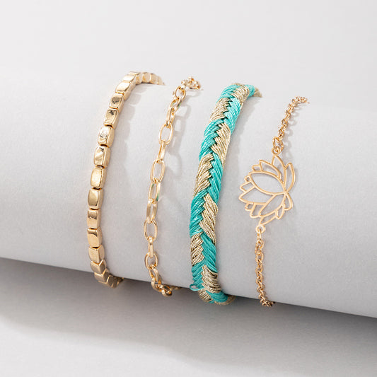 Set bracciali loto bohemien