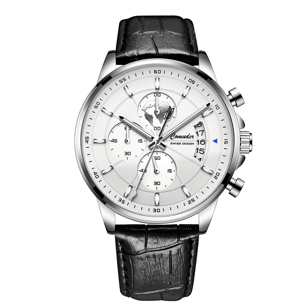 Orologio automatico da uomo impermeabile luminoso calendario