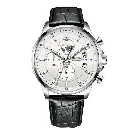 Orologio automatico da uomo impermeabile luminoso calendario