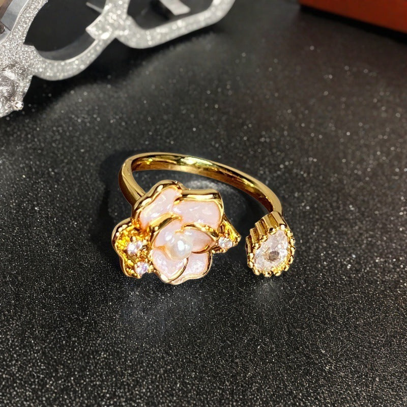 Anello zucca retrò smaltato