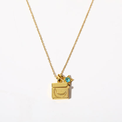 Collana luna portafoto
