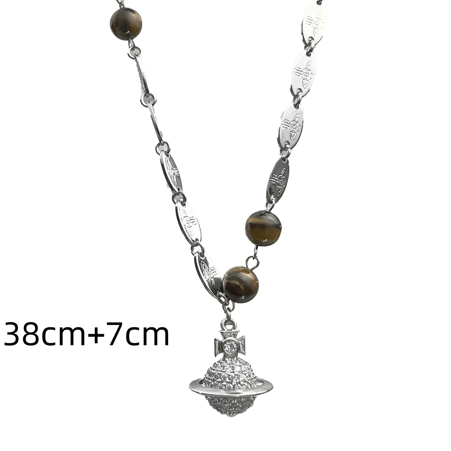 Collana geometrica in lega